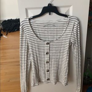 aeropostale striped long sleeve shirt